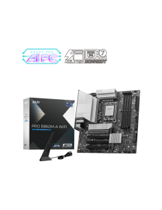 MSI PRO B860M-A WIFI placa base Intel B860 LGA 1851 (Socket V1) micro ATX