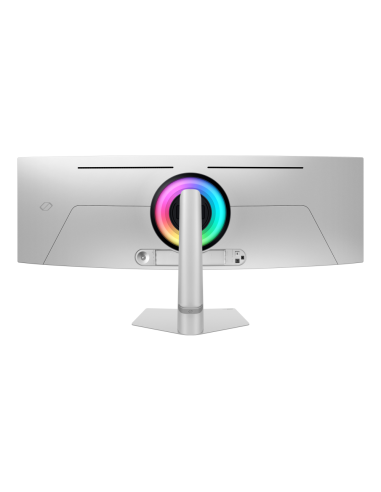 Samsung G93SD pantalla para PC 124,5 cm (49") 5120 x 1440 Pixeles Dual QHD OLED Plata