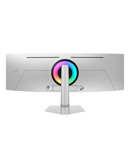 Samsung G93SD pantalla para PC 124,5 cm (49") 5120 x 1440 Pixeles Dual QHD OLED Plata