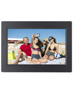 Trevi DPL 2235 WF marco fotográfico digital Negro 25,6 cm (10.1") Pantalla táctil Wifi 2