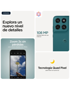 Motorola moto g77 17,3 cm (6.8") Ranura híbrida Dual SIM Android 16.0 5G USB Tipo C 8 GB 256 GB 5200 mAh Verde 2