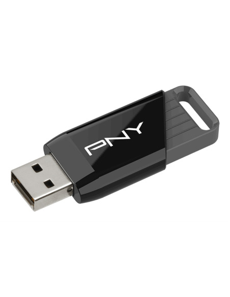 PNY Attaché X unidad flash USB 64 GB USB tipo A 3.2 Gen 1 (3.1 Gen 1) Negro