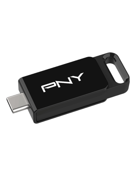 PNY Elite unidad flash USB 64 GB USB Tipo C 3.2 Gen 1 (3.1 Gen 1) Negro