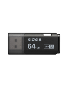 Kioxia LU301K064GG4 unidad flash USB 64 GB USB tipo A 3.2 Gen 1 (3.1 Gen 1) Negro