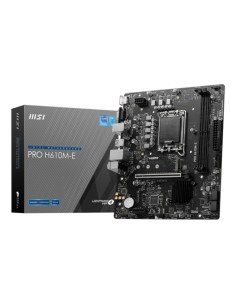 MSI PRO H610M-E placa base Intel H610 LGA 1700 micro ATX