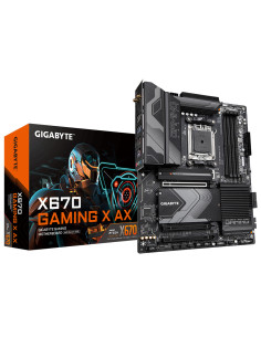 GIGABYTE X670 GAMING X AX Placa base - Compatible con AMD Ryzen 9000 Series CPUs, 16+2+2 Phases Digital VRM, up to 8000MHz DDR5 