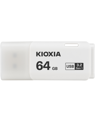 Kioxia TransMemory U301 unidad flash USB 64 GB USB tipo A 3.2 Gen 1 (3.1 Gen 1) Blanco