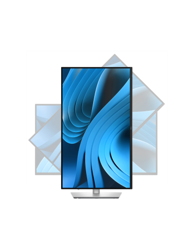 DELL Pro Plus P2725QE pantalla para PC 68,6 cm (27") 3840 x 2160 Pixeles 4K Ultra HD LCD Negro, Plata