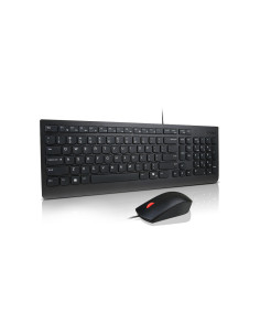 Lenovo Essential Wired Combo (ES 172) teclado Ratón incluido Universal USB Español Negro 2