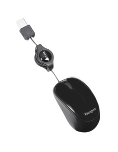 Targus AMU75EU ratón Viajes Ambidextro USB tipo A 1000 DPI