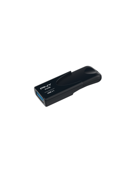 PNY Attache 4 unidad flash USB 512 GB USB tipo A 3.2 Gen 1 (3.1 Gen 1) Negro