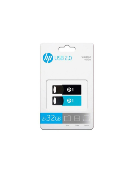 PNY v212w unidad flash USB 32 GB USB tipo A 2.0 Negro, Azul