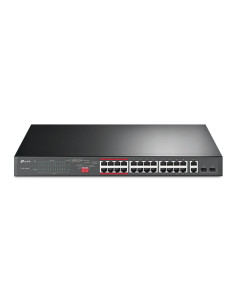 TP-Link TL-SL1226P switch No administrado Gigabit Ethernet (10/100/1000) Energía sobre Ethernet (PoE) 1U Gris