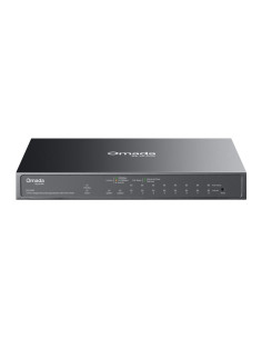TP-Link Omada ES210GP switch Gestionado L2 Gigabit Ethernet (10/100/1000) Energía sobre Ethernet (PoE) DIN rail Negro