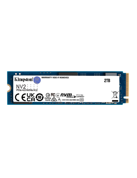 Kingston Technology NV2 2 TB M.2 PCI Express 4.0 NVMe 3D NAND