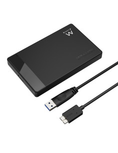 Ewent EW7049 caja para disco duro externo Carcasa de disco duro/SSD Negro 2.5"