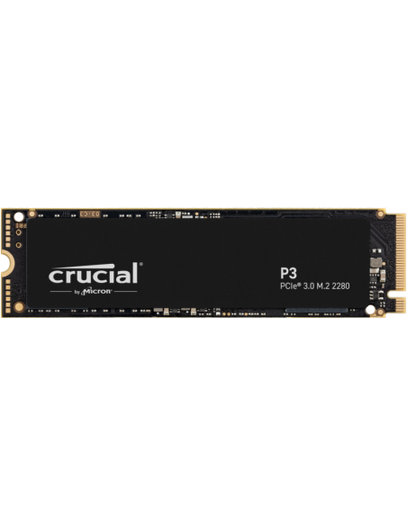 Crucial P3 500 GB M.2 PCI Express 3.0 NVMe 3D NAND