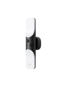 Eufy Security Wired Wall Light CAM S100, cámara de Seguridad para Exteriores, cámara 2K con iluminación de 1200 lúmenes, luz act