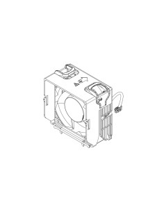 DELL 121-BBBX sistema de refrigeración para ordenador Carcasa del ordenador Ventilador