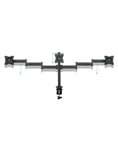 TooQ DB1327TN-B soporte para monitor 68,6 cm (27") Negro Escritorio 2