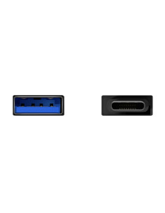 AISENS Mini Adaptador Aluminio USB 3.2 Gen1 3A, Tipo USB-C/M-A/H, Negro 2