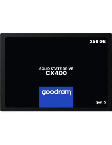Goodram CX400 gen.2 256 GB 2.5" Serial ATA III 3D TLC NAND
