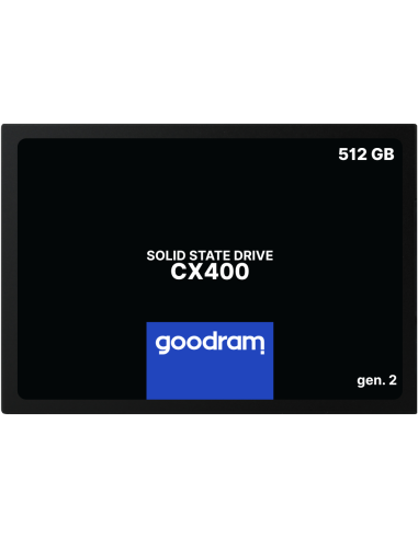 Goodram CX400 gen.2 512 GB 2.5" Serial ATA III 3D TLC NAND