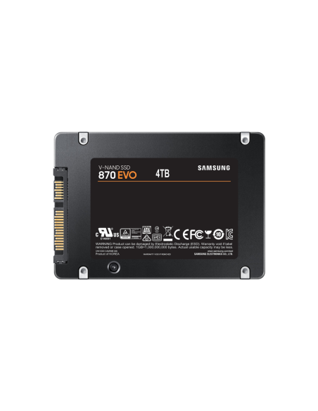 Samsung 870 EVO 4 TB 2.5" Serial ATA III V-NAND