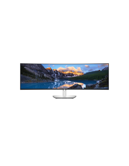 DELL UltraSharp U4924DW pantalla para PC 124,5 cm (49") 5120 x 1440 Pixeles 5K Ultra HD LCD Negro, Plata
