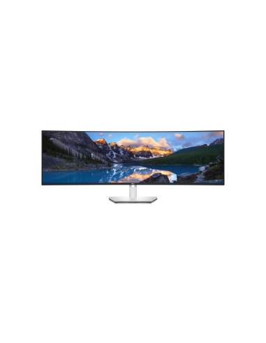 DELL UltraSharp U4924DW pantalla para PC 124,5 cm (49") 5120 x 1440 Pixeles 5K Ultra HD LCD Negro, Plata
