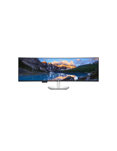DELL UltraSharp U4924DW pantalla para PC 124,5 cm (49") 5120 x 1440 Pixeles 5K Ultra HD LCD Negro, Plata