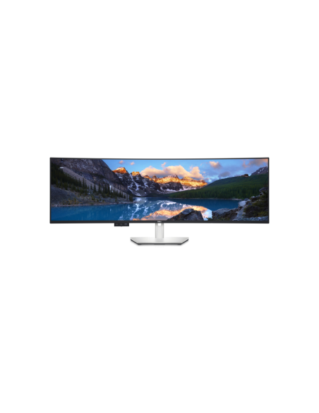 DELL UltraSharp U4924DW pantalla para PC 124,5 cm (49") 5120 x 1440 Pixeles 5K Ultra HD LCD Negro, Plata