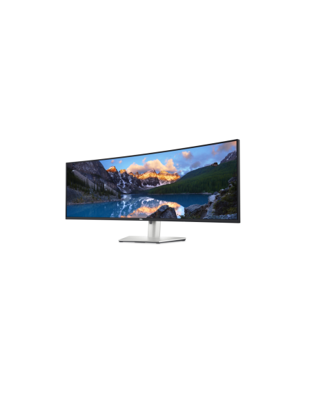 DELL UltraSharp U4924DW pantalla para PC 124,5 cm (49") 5120 x 1440 Pixeles 5K Ultra HD LCD Negro, Plata