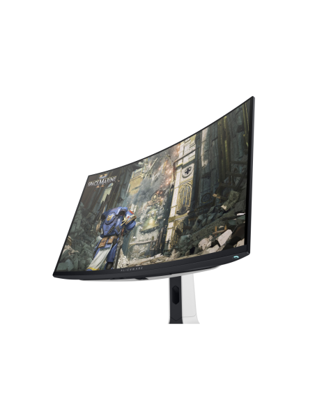 Alienware AW3225QF pantalla para PC 81,3 cm (32") 3840 x 2160 Pixeles 4K Ultra HD QD-OLED Negro, Blanco