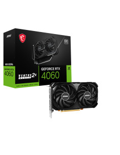 MSI VENTUS GEFORCE RTX 4060 2X BLACK 8G OC tarjeta gráfica NVIDIA 8 GB GDDR6