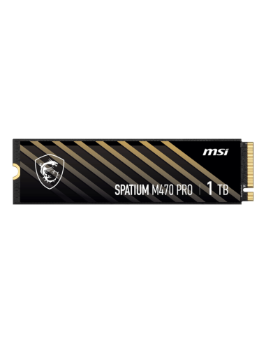 MSI Spatium M470 PRO PCIe 4.0 NVMe M.2 1TB PCI Express 4.0 3D NAND