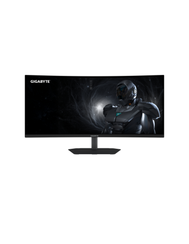 GIGABYTE G34WQC2 Monitor Gaming Curvo 34” WQHD - 3440 x 1440, 1500R, 200Hz, 1ms, 450 cd/m², AMD FreeSync Premium, DisplayHDR 400