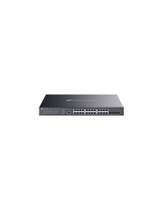 TP-Link Omada SG3428XMPP switch Gestionado L2+ Gigabit Ethernet (10/100/1000) Energía sobre Ethernet (PoE) 1U Negro