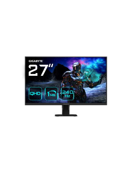 GIGABYTE GS27Q X Monitor gaming 27" QHD - 2560 x 1440, 240Hz, 1ms, 300 cd/m², FreeSync Premium Pro, HDR Ready, HDMI 2.0, Display