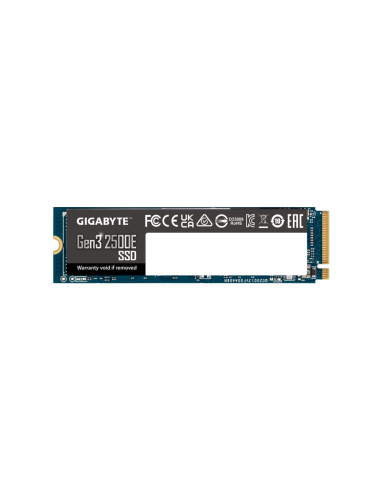 GIGABYTE Gen3 2500E SSD 2TB M.2 PCI Express 3.0 NVMe 3D NAND