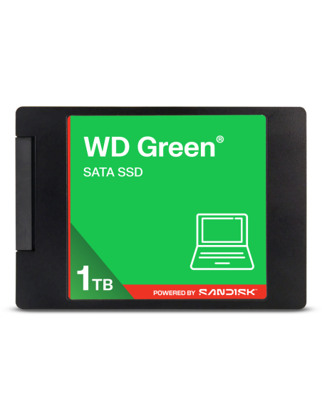 Western Digital Green WDS100T5G0A 1 TB 2.5" Serial ATA III 3D NAND