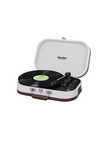 Trevi TT 1020 BT Tocadiscos de tracción directa Beige Semiautomático