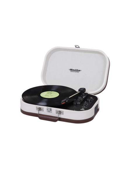 Trevi TT 1020 BT Tocadiscos de tracción directa Beige Semiautomático