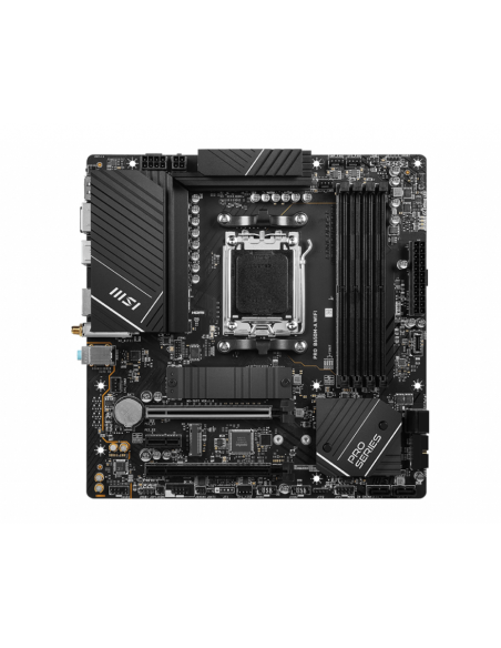 MSI PRO B650M-A WIFI AMD B650 Zócalo AM5 micro ATX