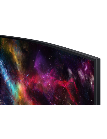Samsung G95NC LED display 144,8 cm (57") 7680 x 2160 Pixeles Dual UHD Negro, Blanco