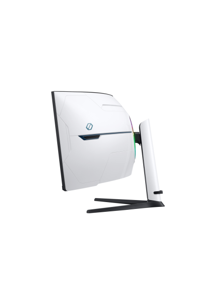 Samsung G95NC LED display 144,8 cm (57") 7680 x 2160 Pixeles Dual UHD Negro, Blanco