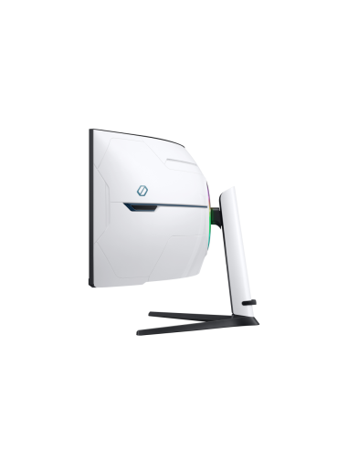 Samsung G95NC LED display 144,8 cm (57") 7680 x 2160 Pixeles Dual UHD Negro, Blanco