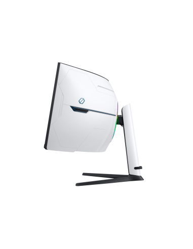 Samsung G95NC LED display 144,8 cm (57") 7680 x 2160 Pixeles Dual UHD Negro, Blanco