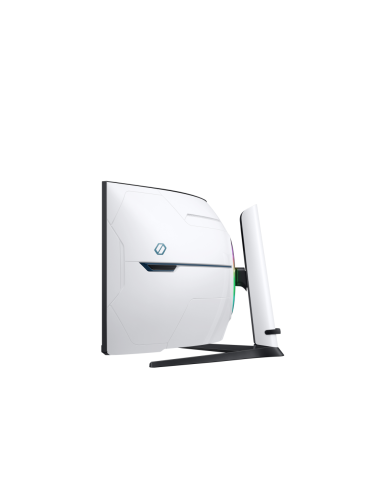 Samsung G95NC LED display 144,8 cm (57") 7680 x 2160 Pixeles Dual UHD Negro, Blanco