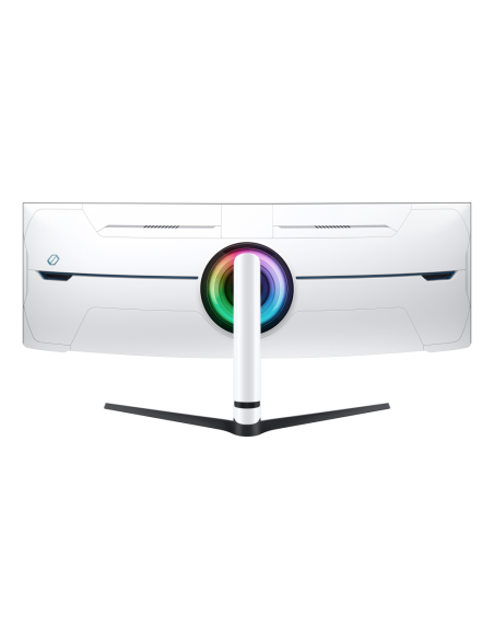 Samsung G95NC LED display 144,8 cm (57") 7680 x 2160 Pixeles Dual UHD Negro, Blanco